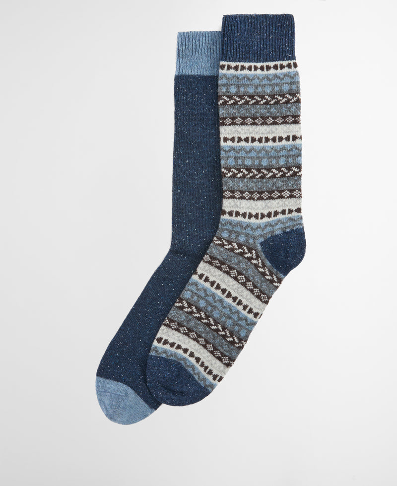 An image of the Barbour Fairisle Socks