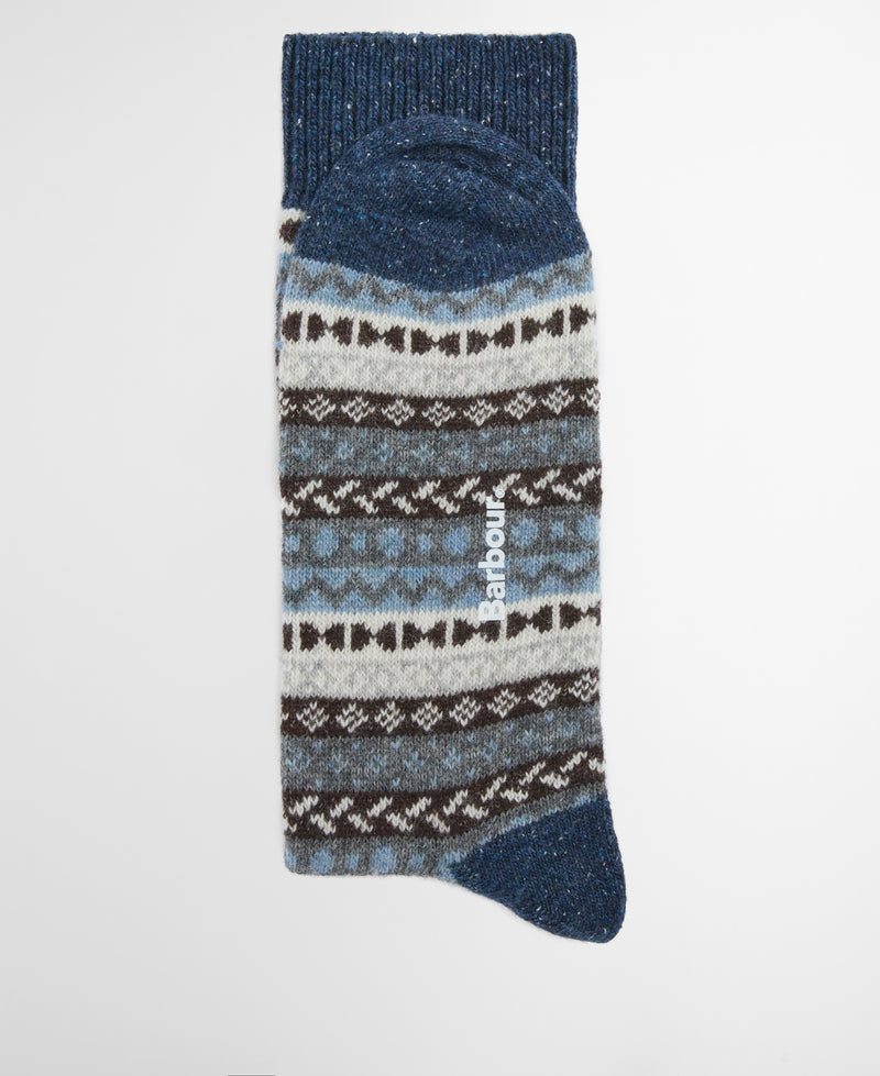 An image of the Barbour Fairisle Socks