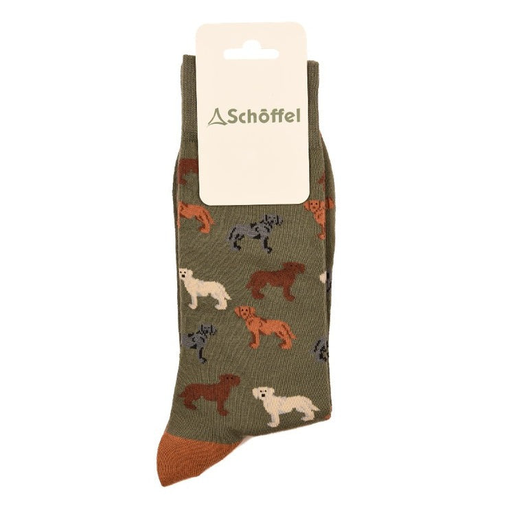 An image of the Schoffel Men's Cotton Socks