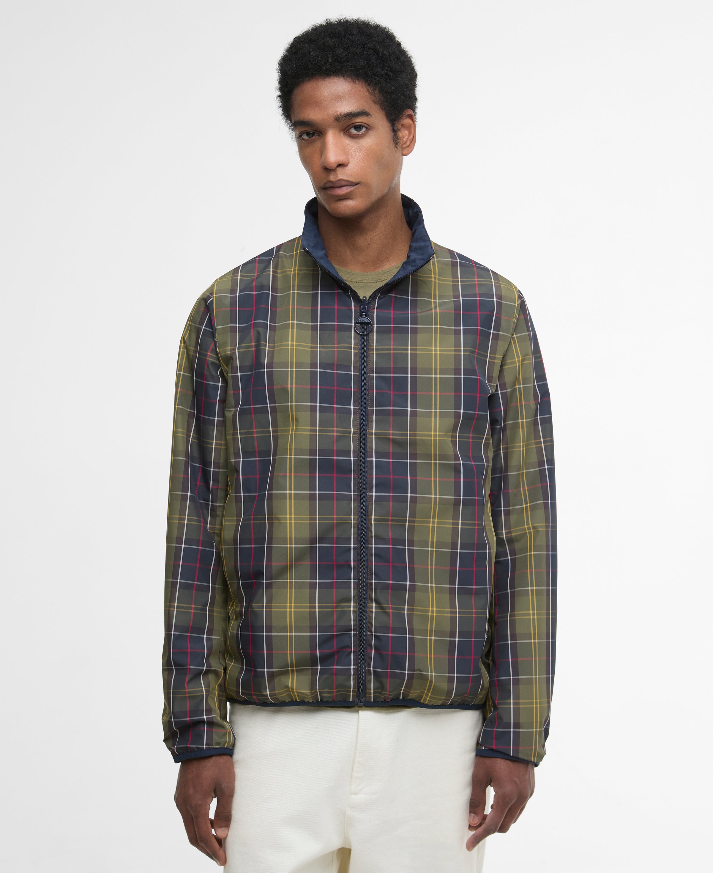 An image of the Barbour Reversible Korbel Showerproof Jacket