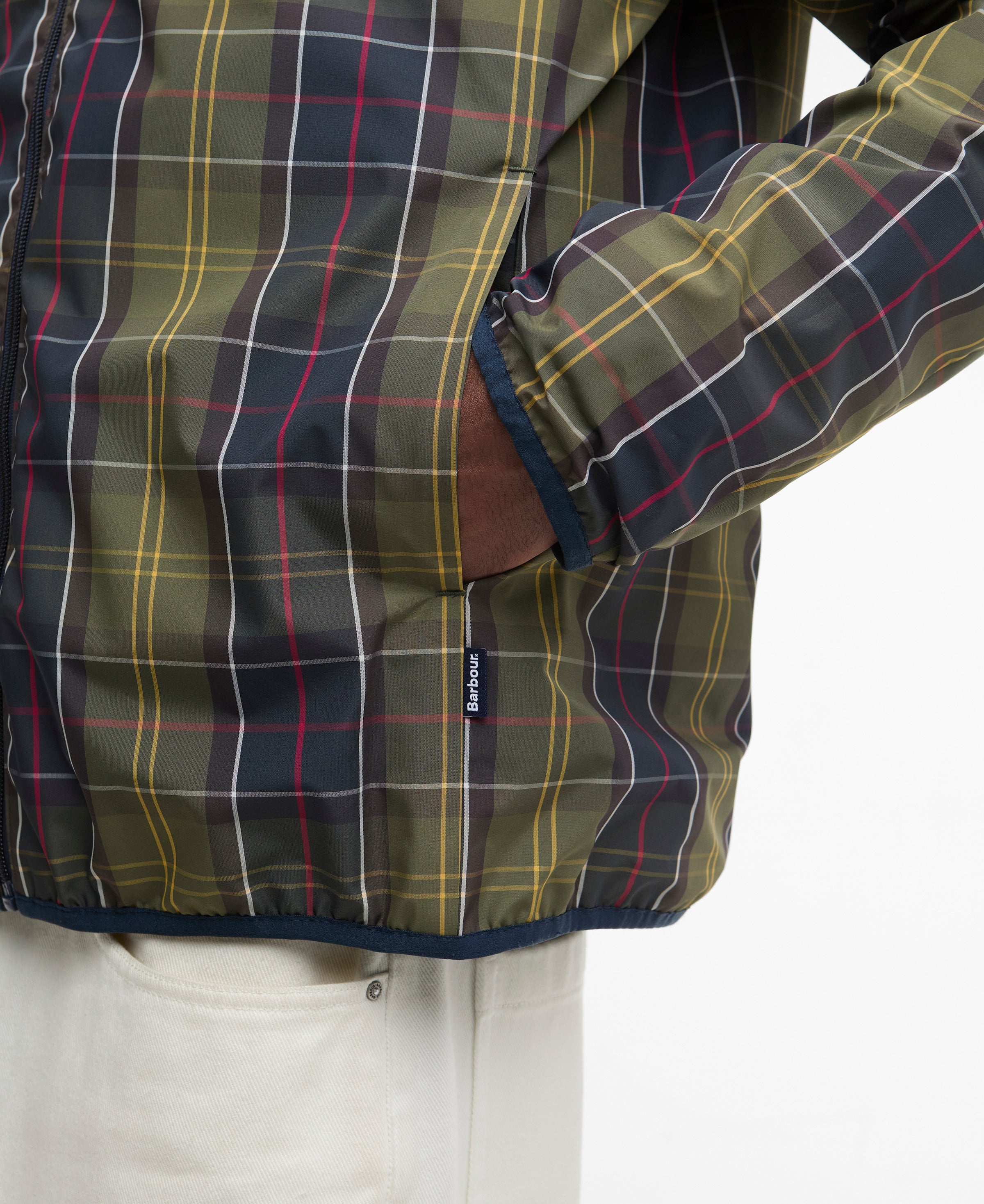 An image of the Barbour Reversible Korbel Showerproof Jacket