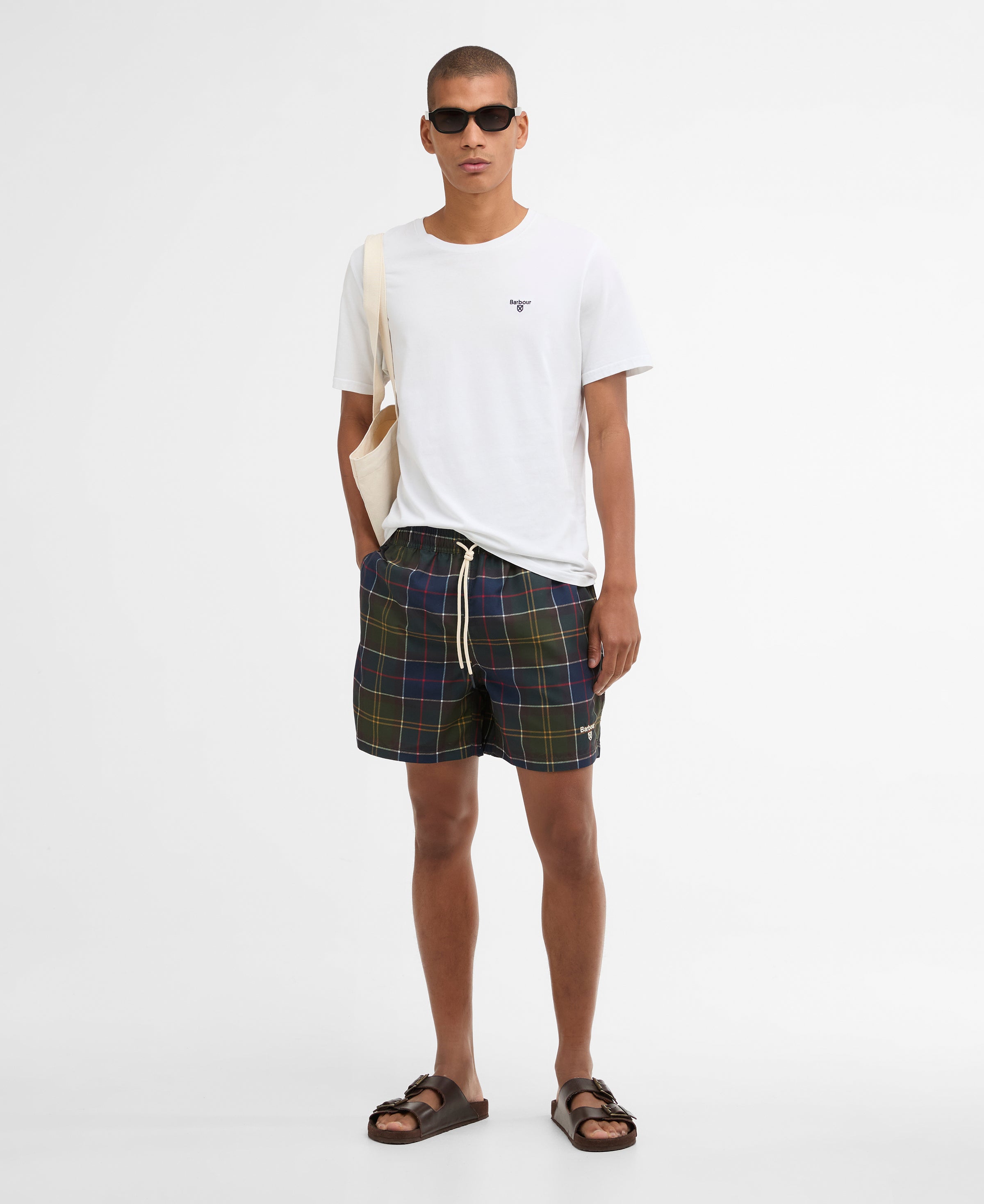 Staple Tartan Swim Short