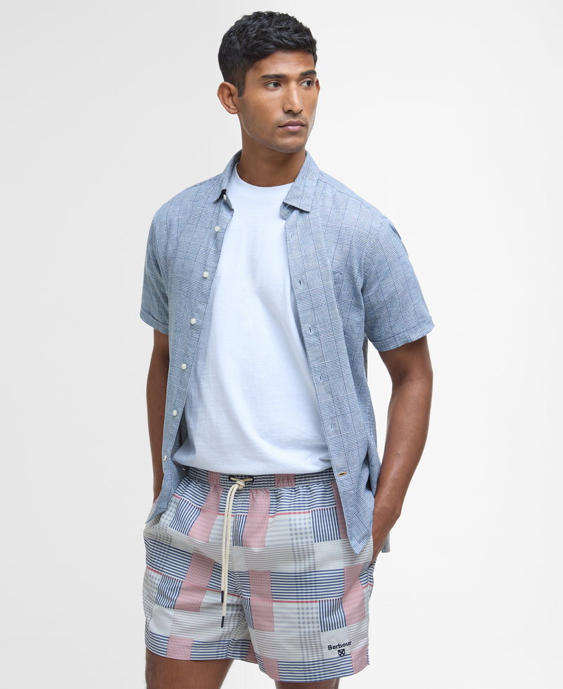 An image of the Barbour Patch Swim Shorts