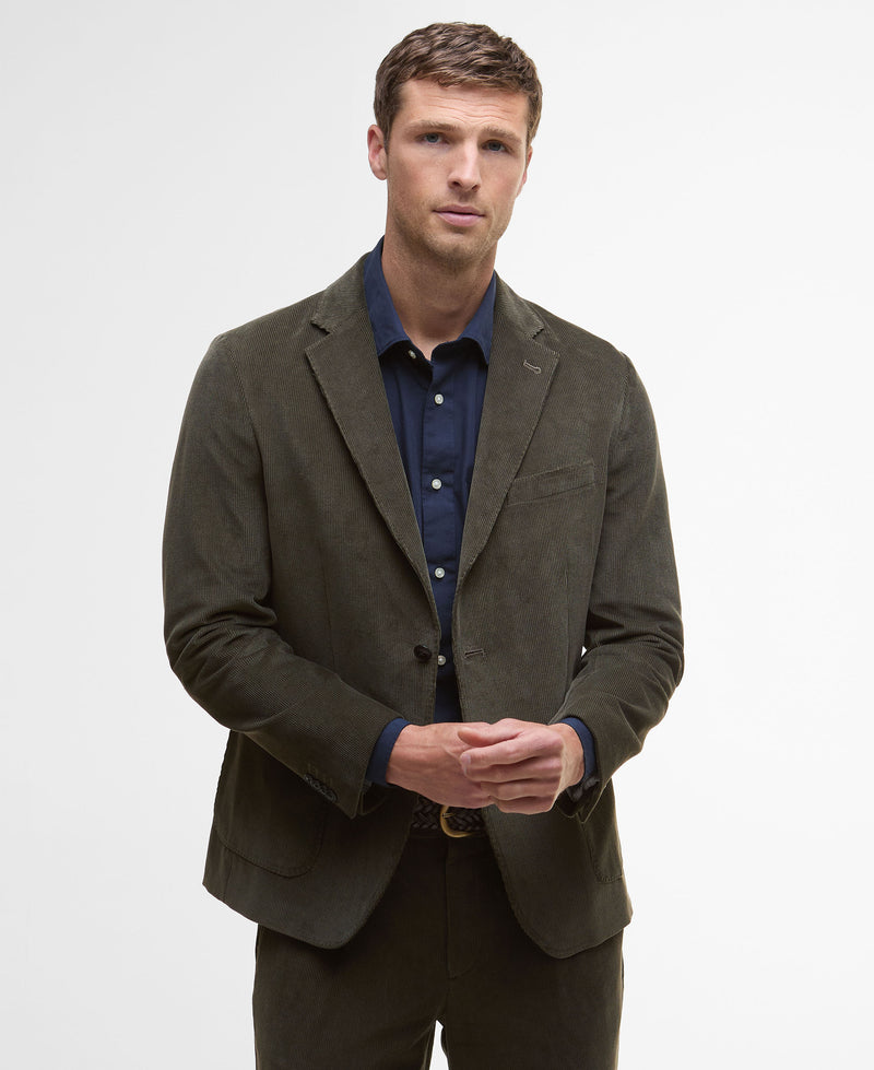 An image of the Barbour Wallington Cord Blazer
