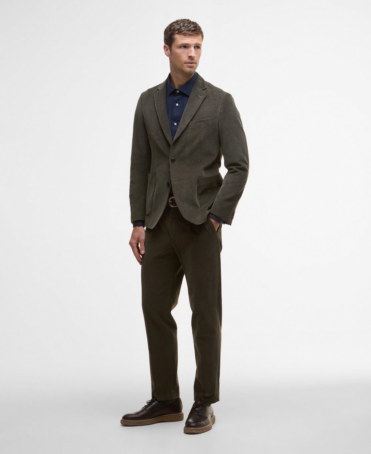 An image of the Barbour Wallington Cord Blazer