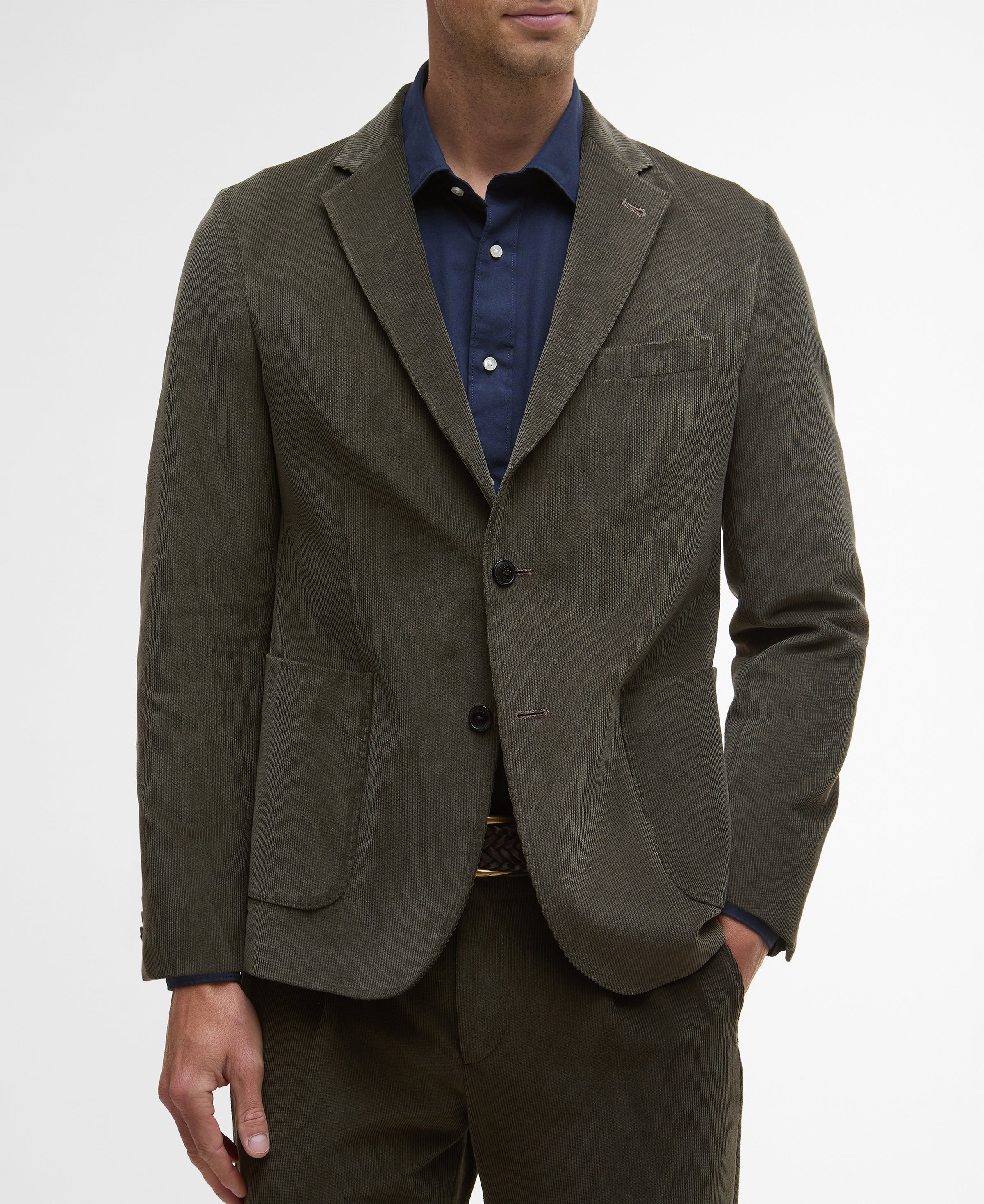 An image of the Barbour Wallington Cord Blazer