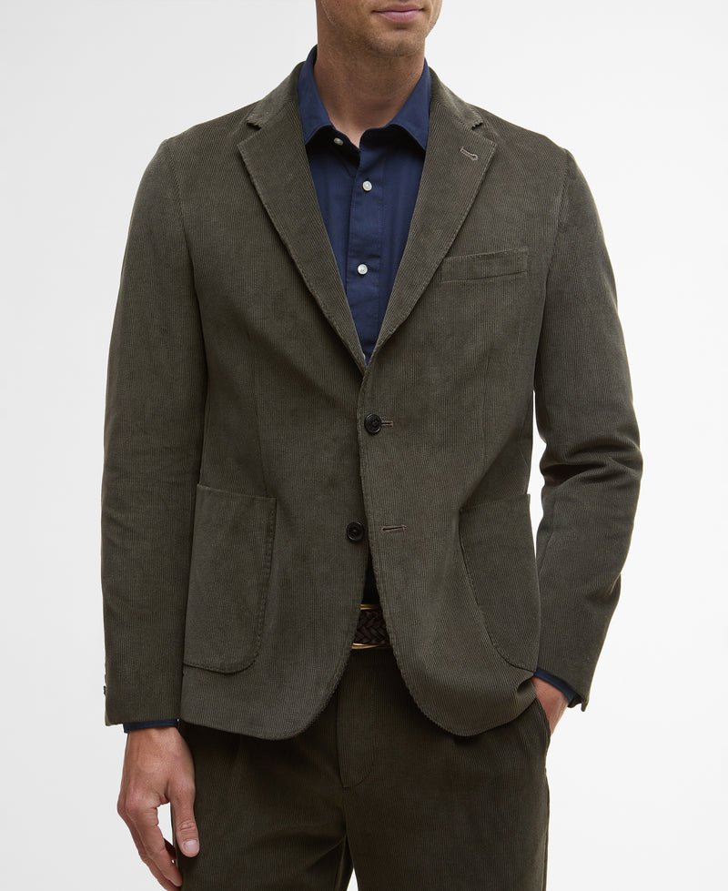 An image of the Barbour Wallington Cord Blazer