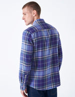 An image of the Crew Clothing Kipling Flannel Shirt