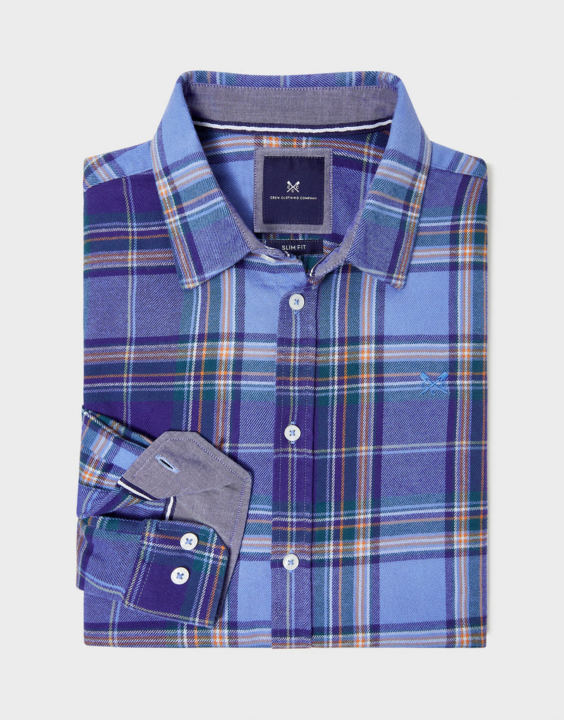 An image of the Crew Clothing Kipling Flannel Shirt