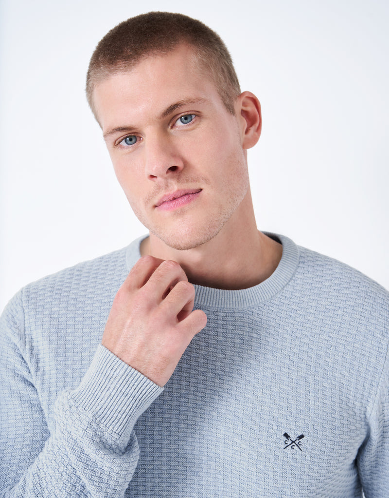 An image of the Crew Clothing Breakwater Crew Jumper