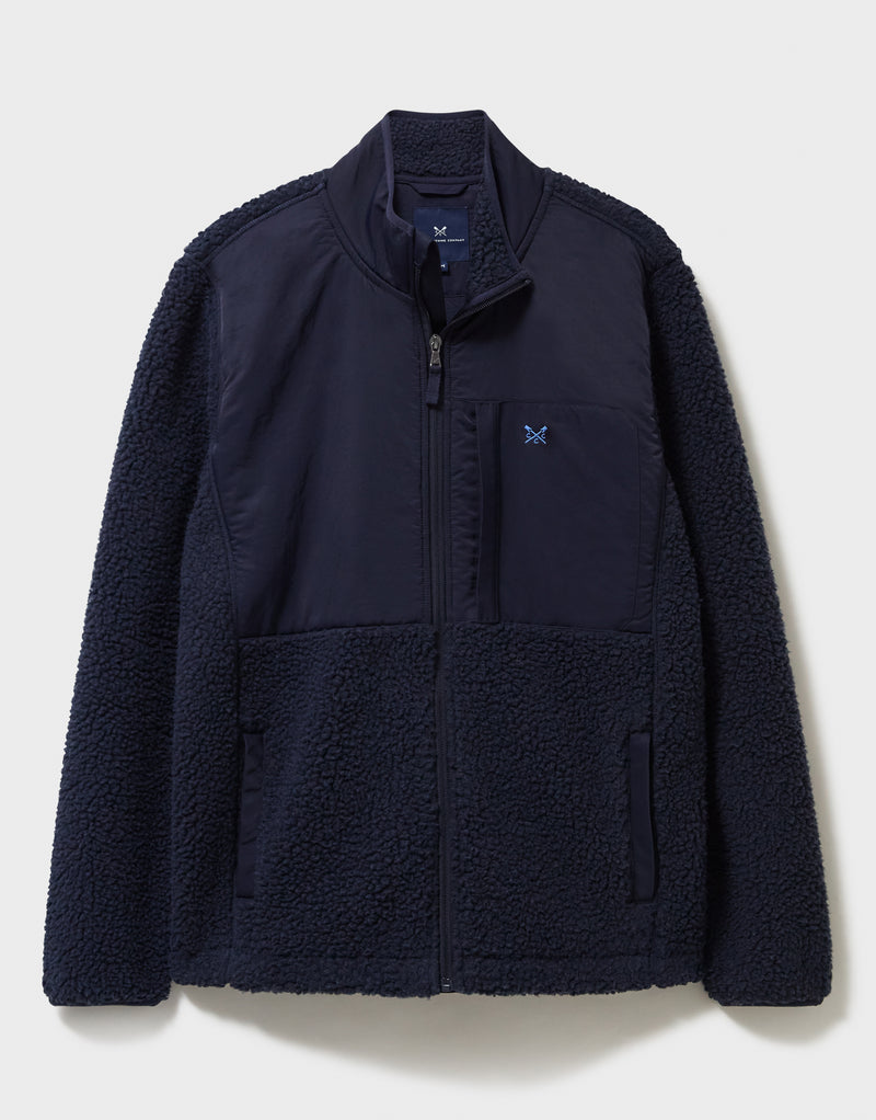 An image of the Crew Clothing Dittisham Fleece