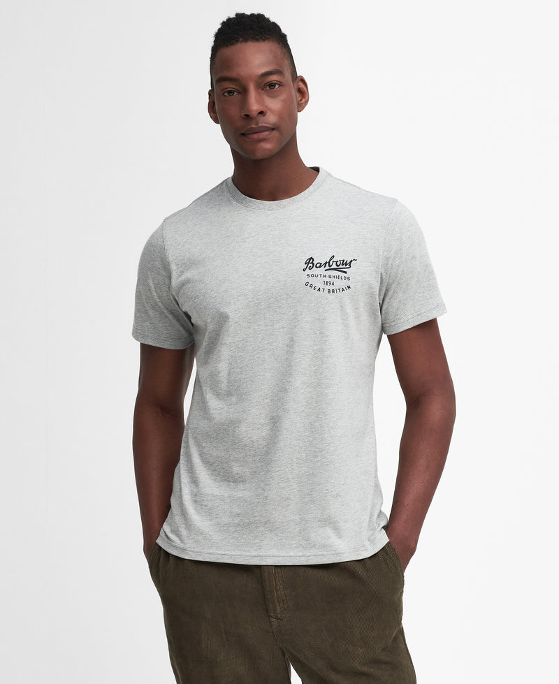 An image of the Barbour Script Graphic T-Shirt