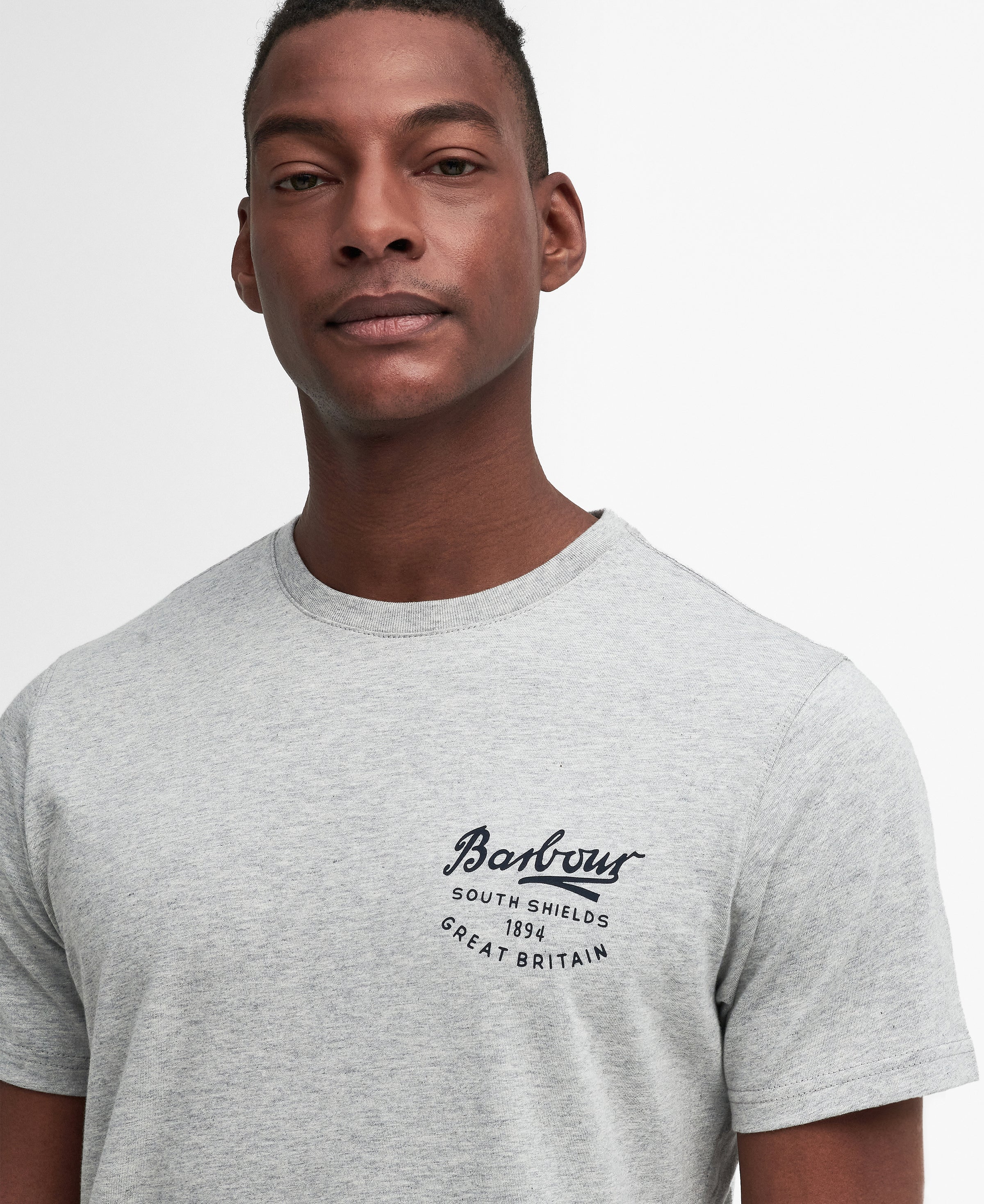 An image of the Barbour Script Graphic T-Shirt
