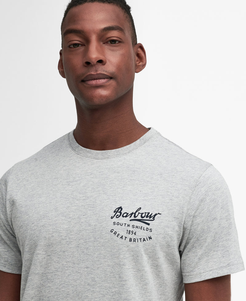 An image of the Barbour Script Graphic T-Shirt