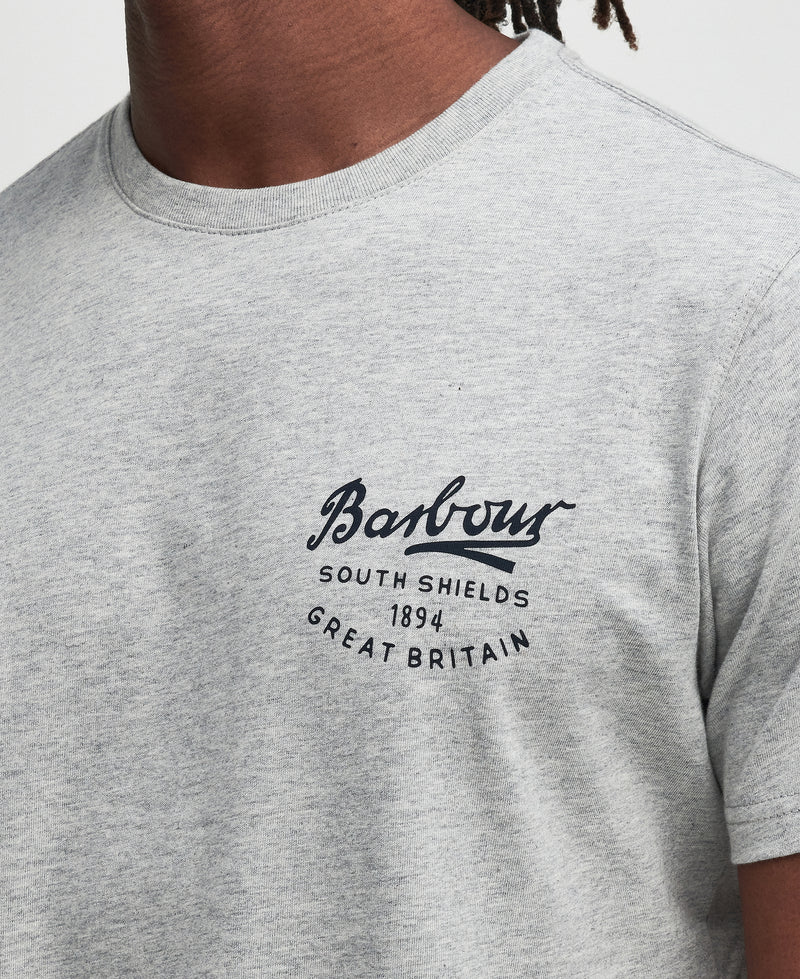 An image of the Barbour Script Graphic T-Shirt