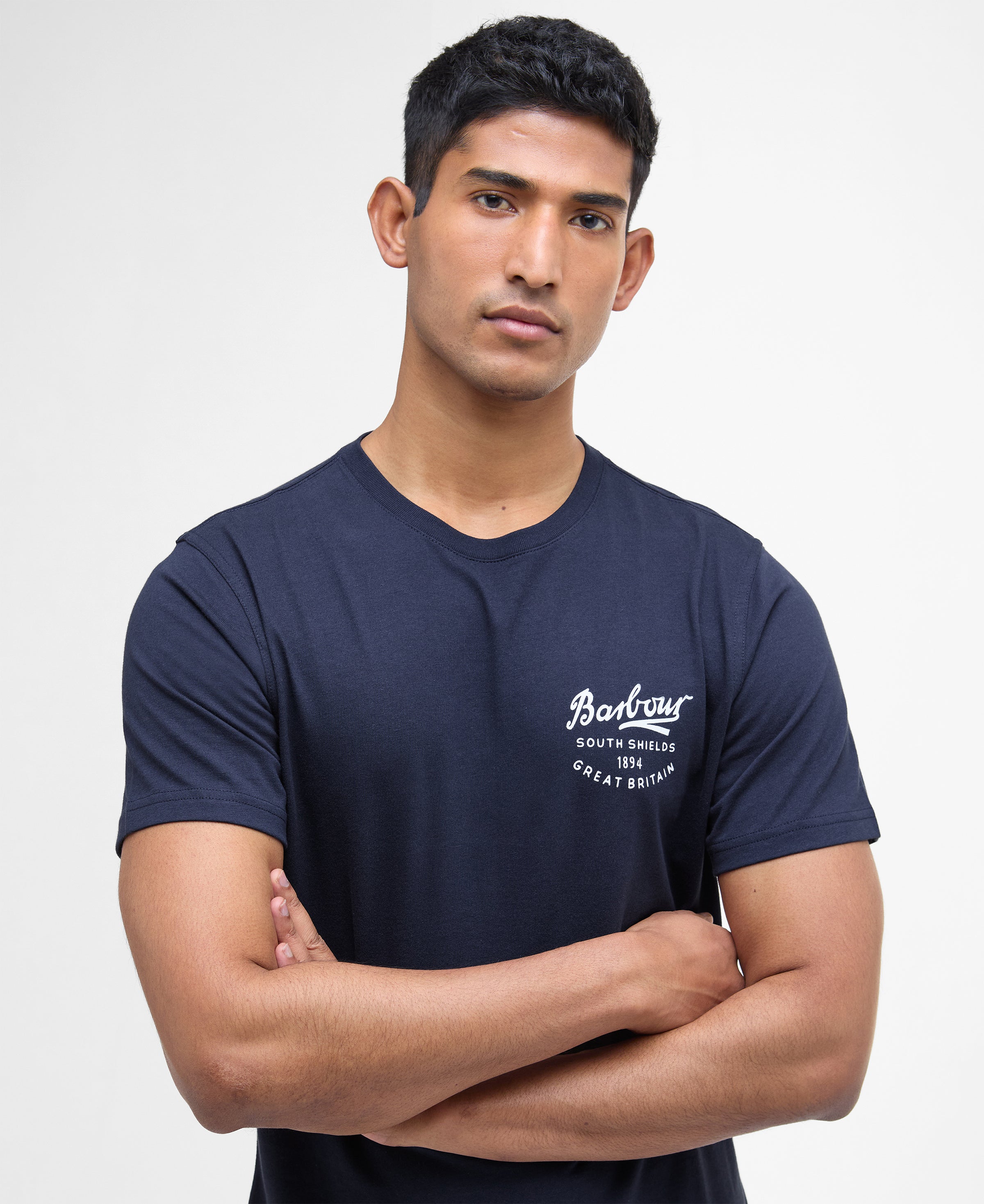An image of the Barbour Script Graphic T-Shirt