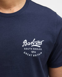 An image of the Barbour Script Graphic T-Shirt