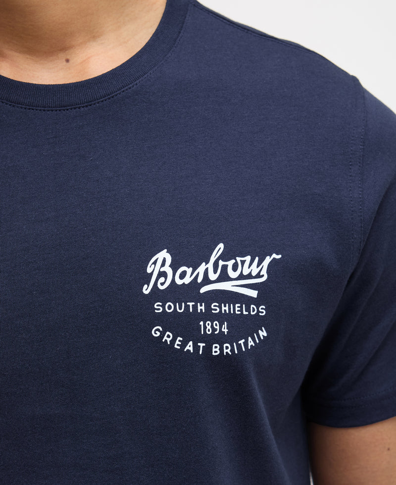 An image of the Barbour Script Graphic T-Shirt