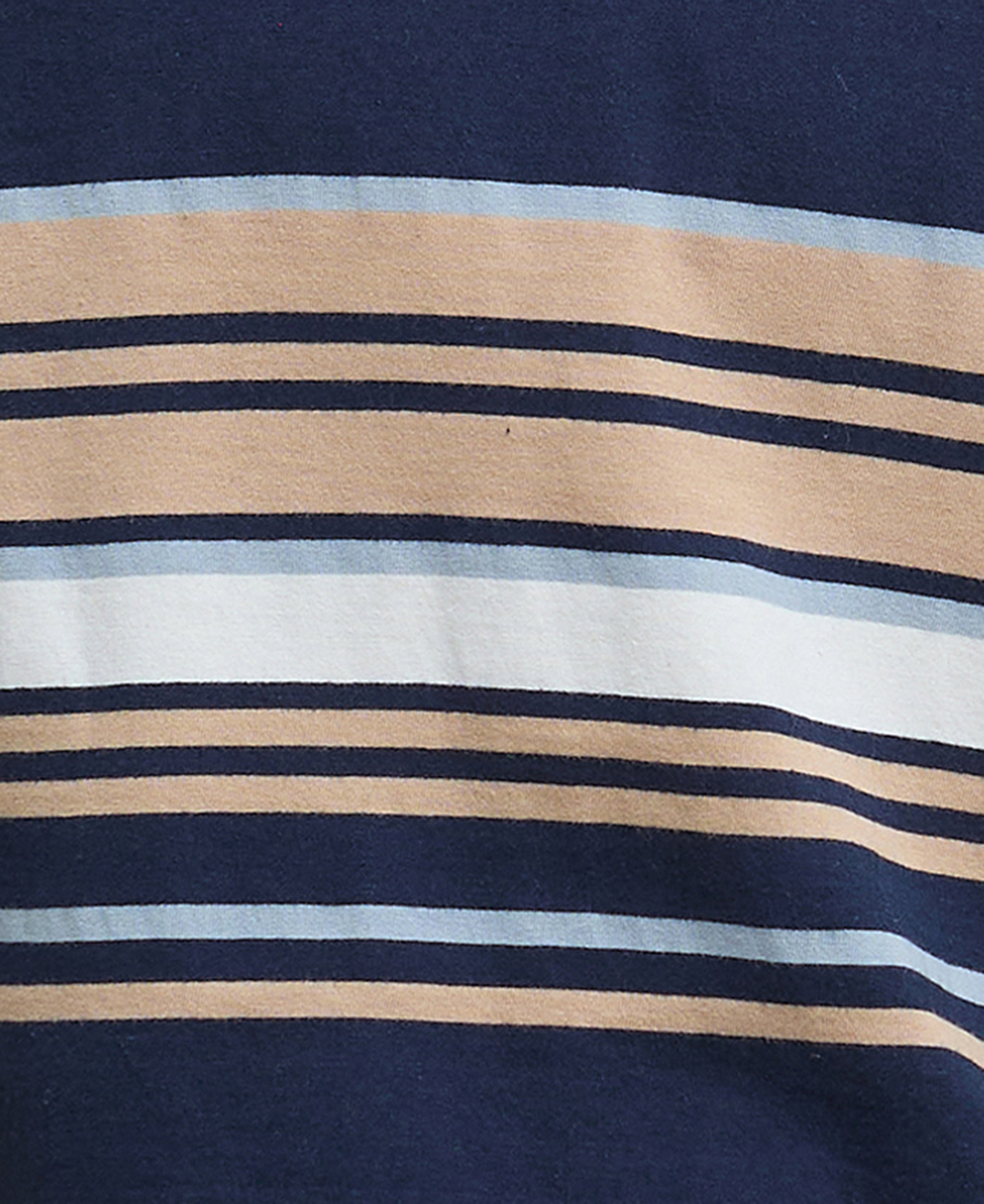 An image of the Barbour Aickmen Tailored Striped T-Shirt