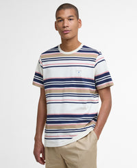 An image of the Barbour Aickmen Tailored Striped T-Shirt