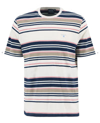 An image of the Barbour Aickmen Tailored Striped T-Shirt