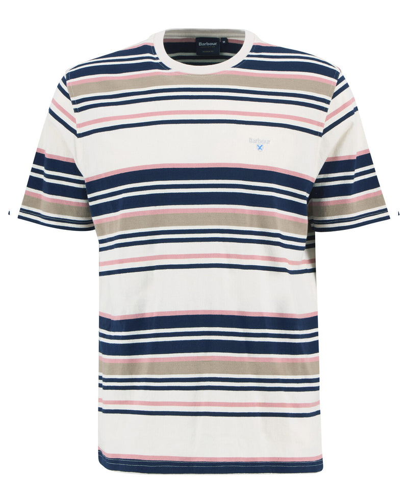 An image of the Barbour Aickmen Tailored Striped T-Shirt