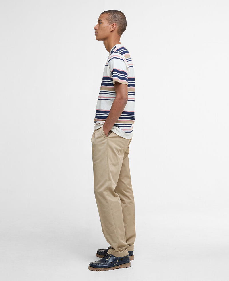 An image of the Barbour Aickmen Tailored Striped T-Shirt