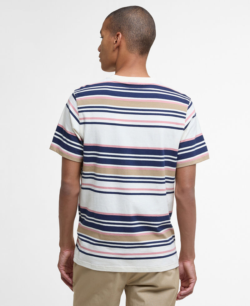 An image of the Barbour Aickmen Tailored Striped T-Shirt