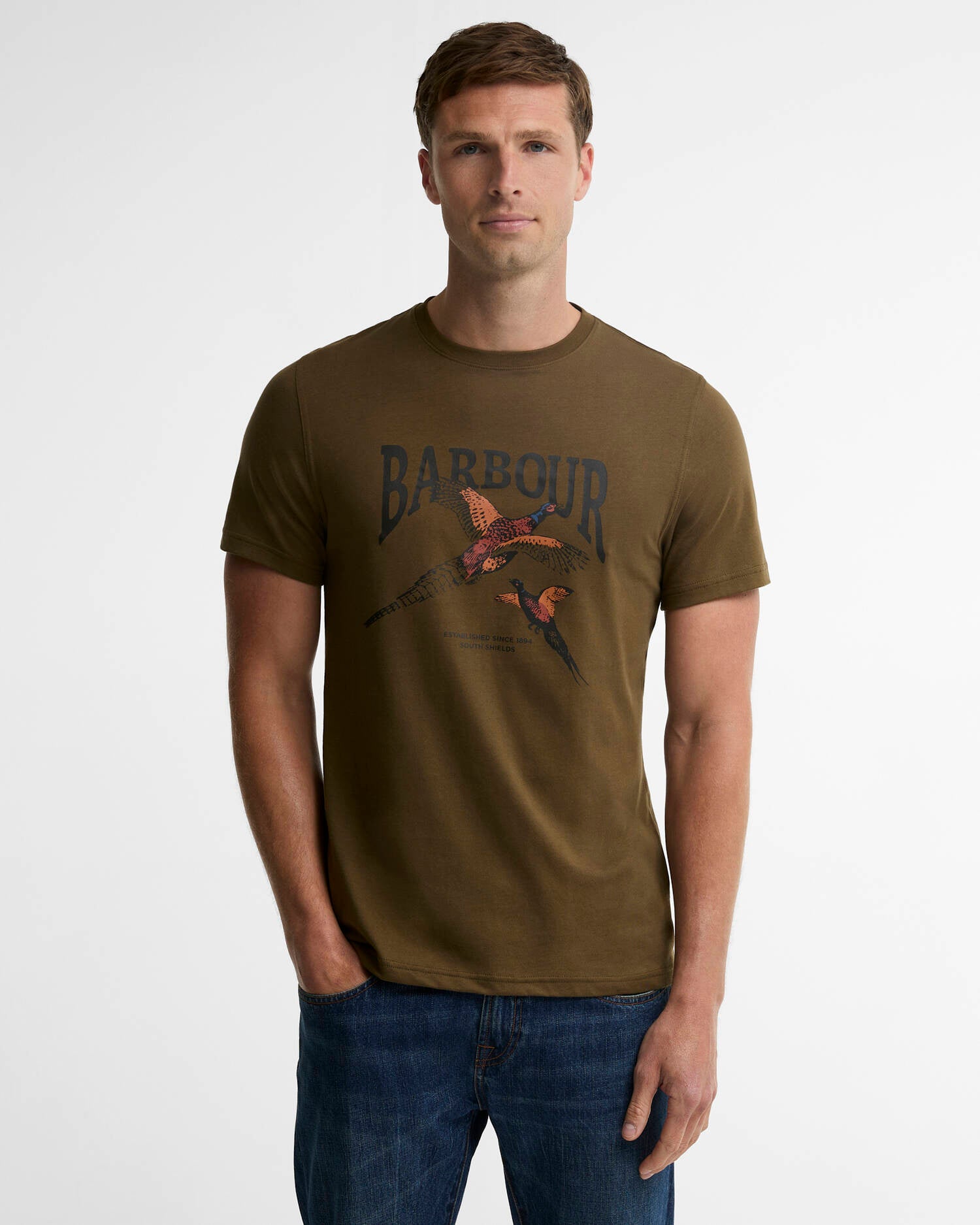 Pheasant Graphic Tailored T-Shirt