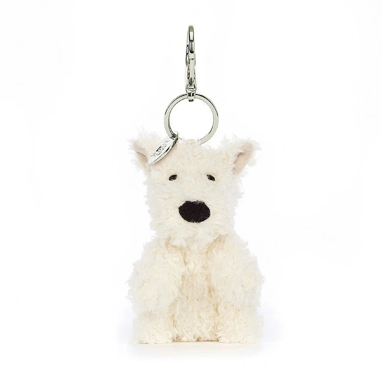 An image of the Jellycat Jellycat Munro Scottie Dog Bag Charm