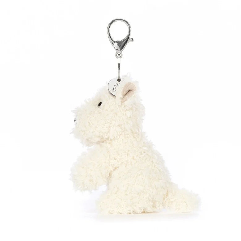 An image of the Jellycat Jellycat Munro Scottie Dog Bag Charm