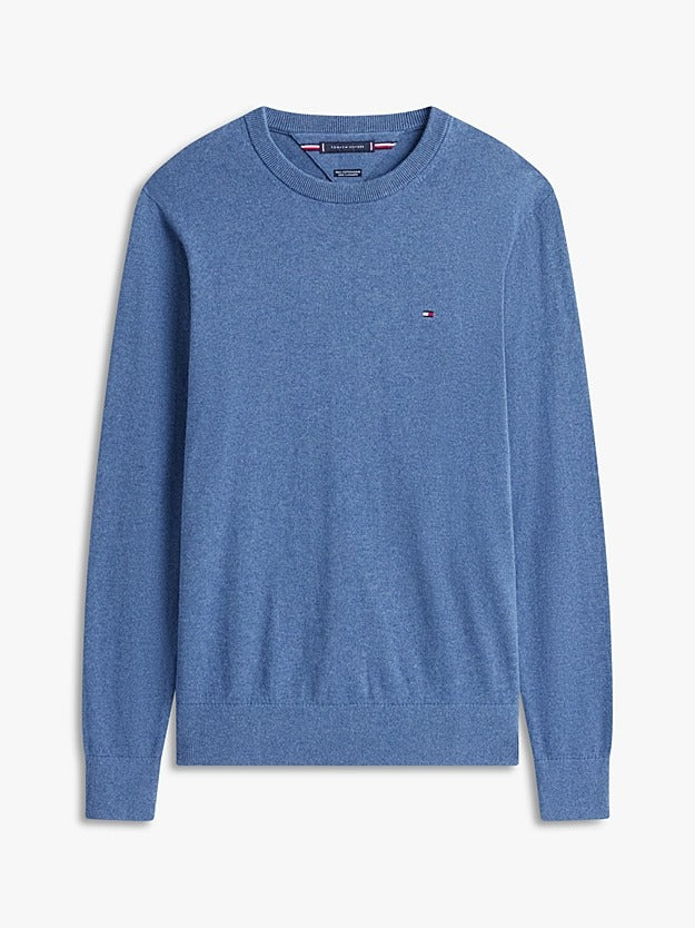 An image of the Tommy Hilfiger Crew Neck Jumper with Cashmere