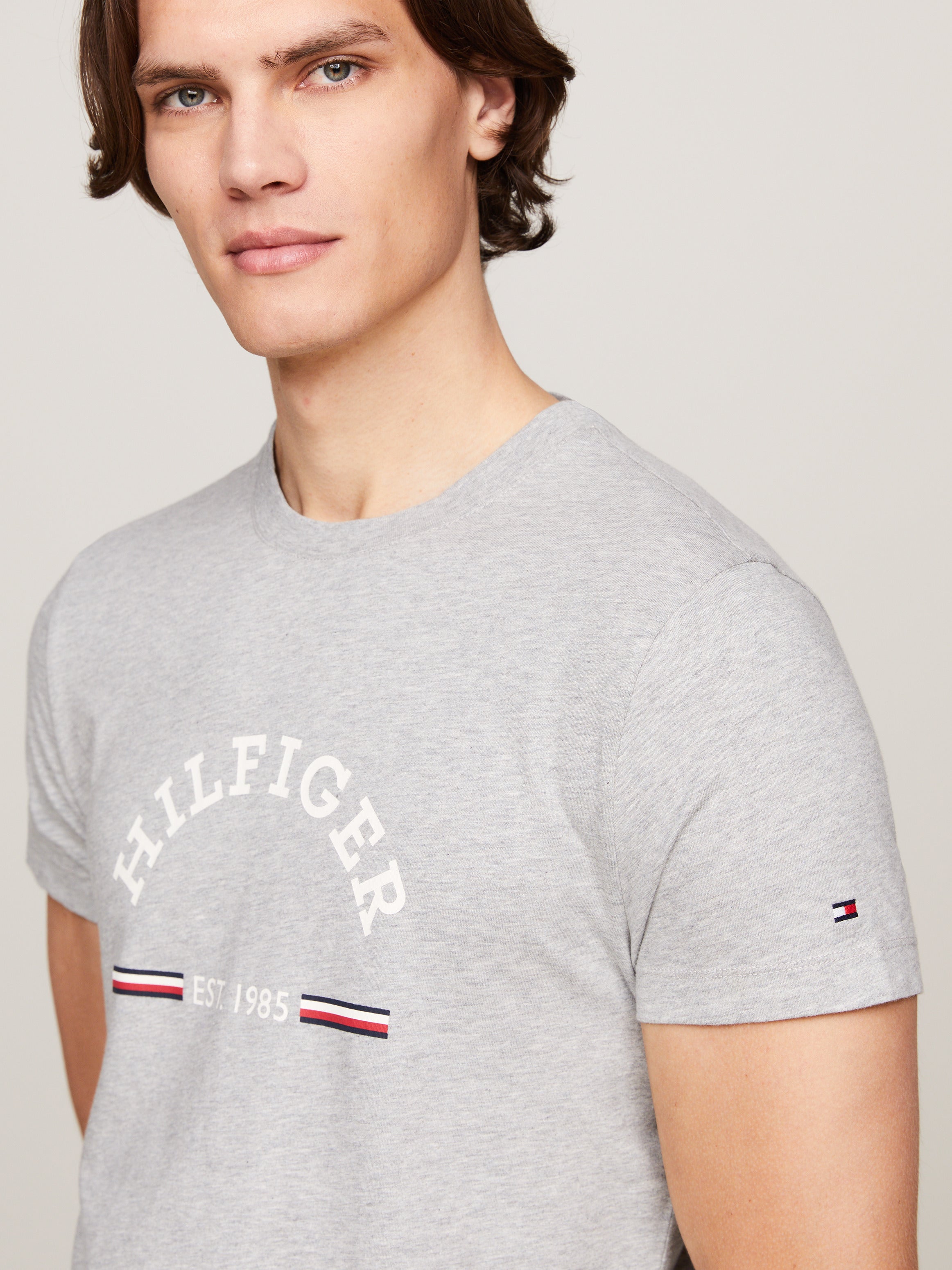 An image of the Tommy Hilfiger Logo Slim Fit T-Shirt