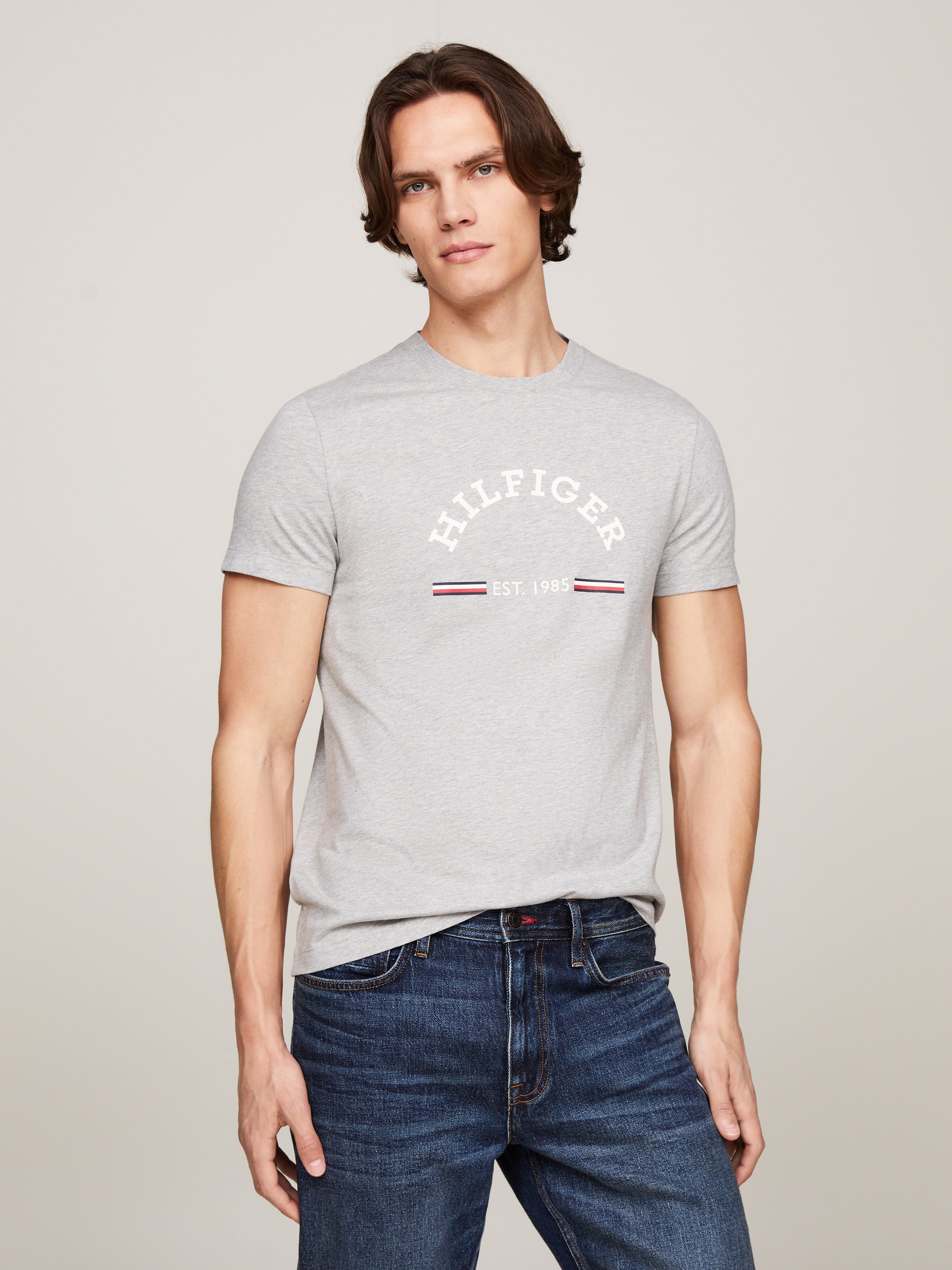 An image of the Tommy Hilfiger Logo Slim Fit T-Shirt