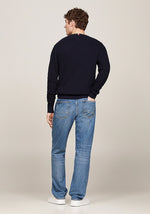 An image of the Tommy Hilfiger Refined Structure Crew Neck