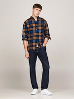 An image of the Tommy Hilfiger Black Watch Tartan Regular Fit Shirt