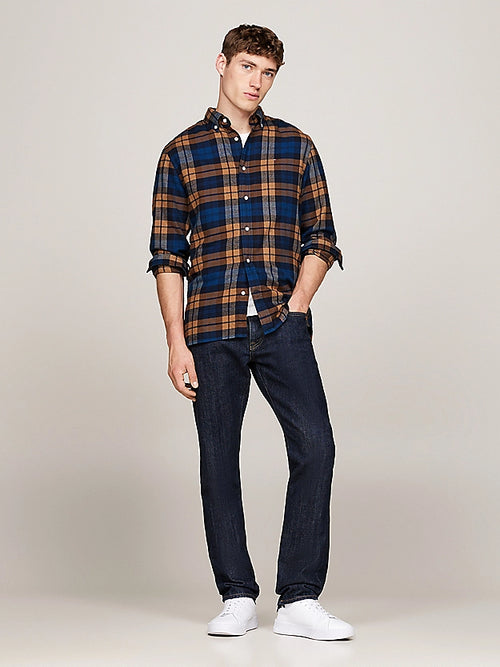 An image of the Tommy Hilfiger Black Watch Tartan Regular Fit Shirt