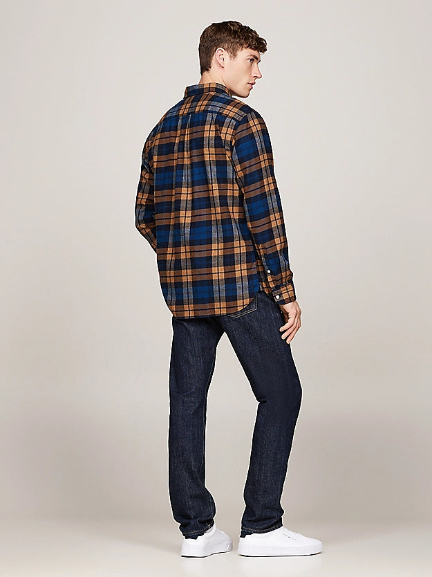 An image of the Tommy Hilfiger Black Watch Tartan Regular Fit Shirt