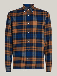 An image of the Tommy Hilfiger Black Watch Tartan Regular Fit Shirt