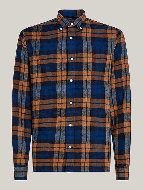 An image of the Tommy Hilfiger Black Watch Tartan Regular Fit Shirt