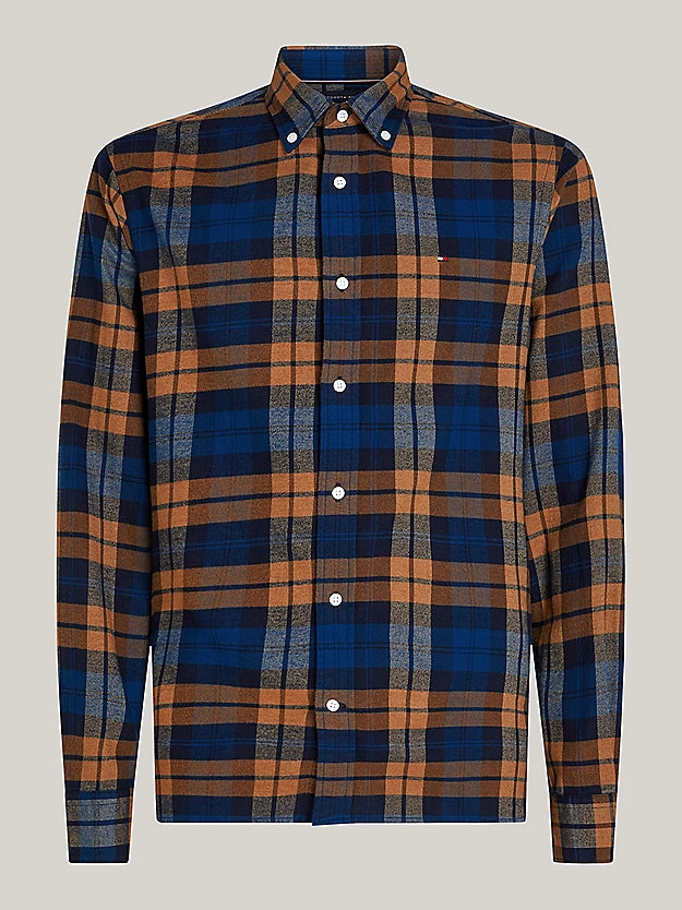 An image of the Tommy Hilfiger Black Watch Tartan Regular Fit Shirt