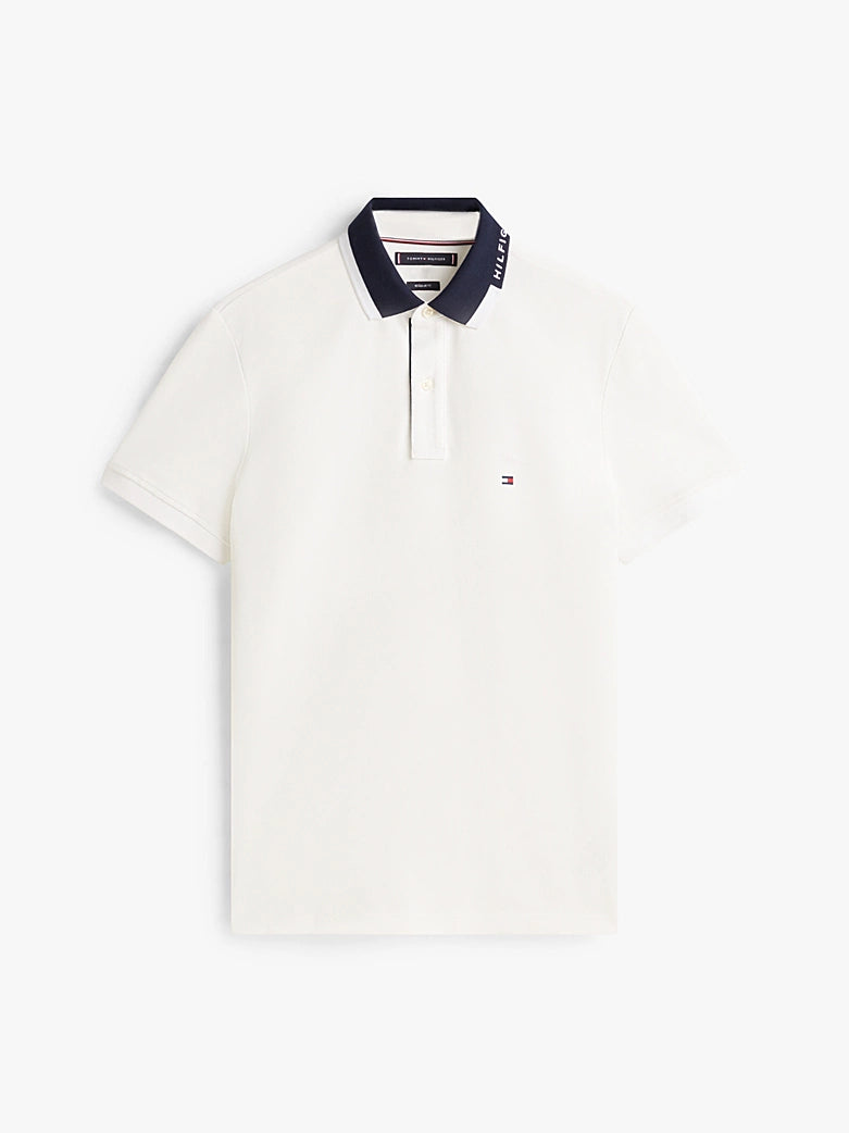 An image of the Tommy Hilfiger Pique Grafic Collar Reg Polo