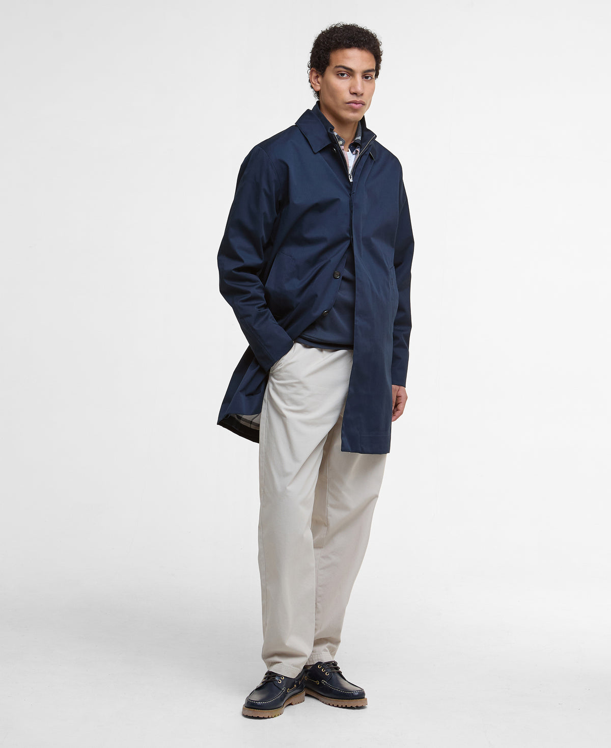 An image of the Barbour Lordon Waterproof Jacket