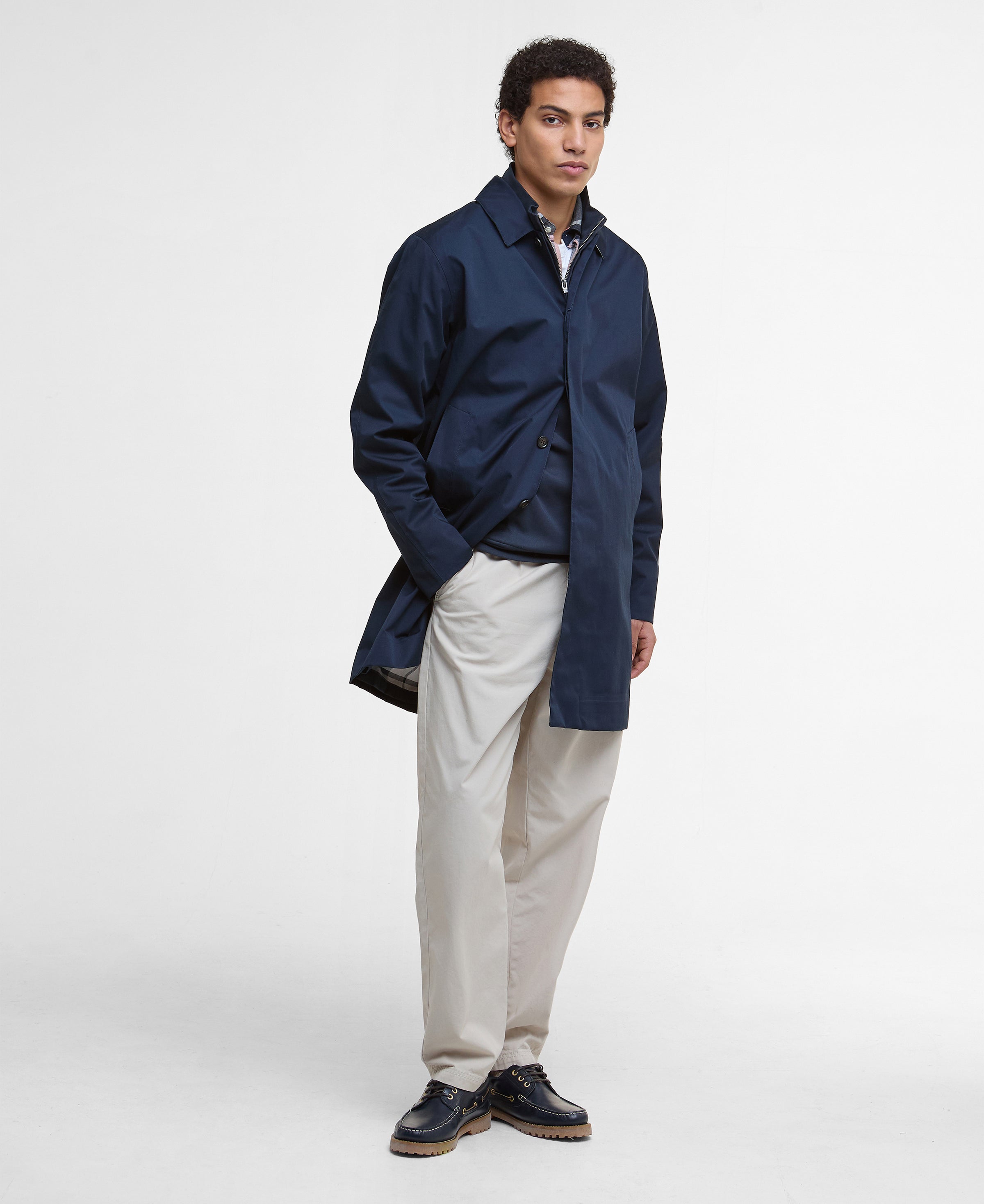 An image of the Barbour Lordon Waterproof Jacket