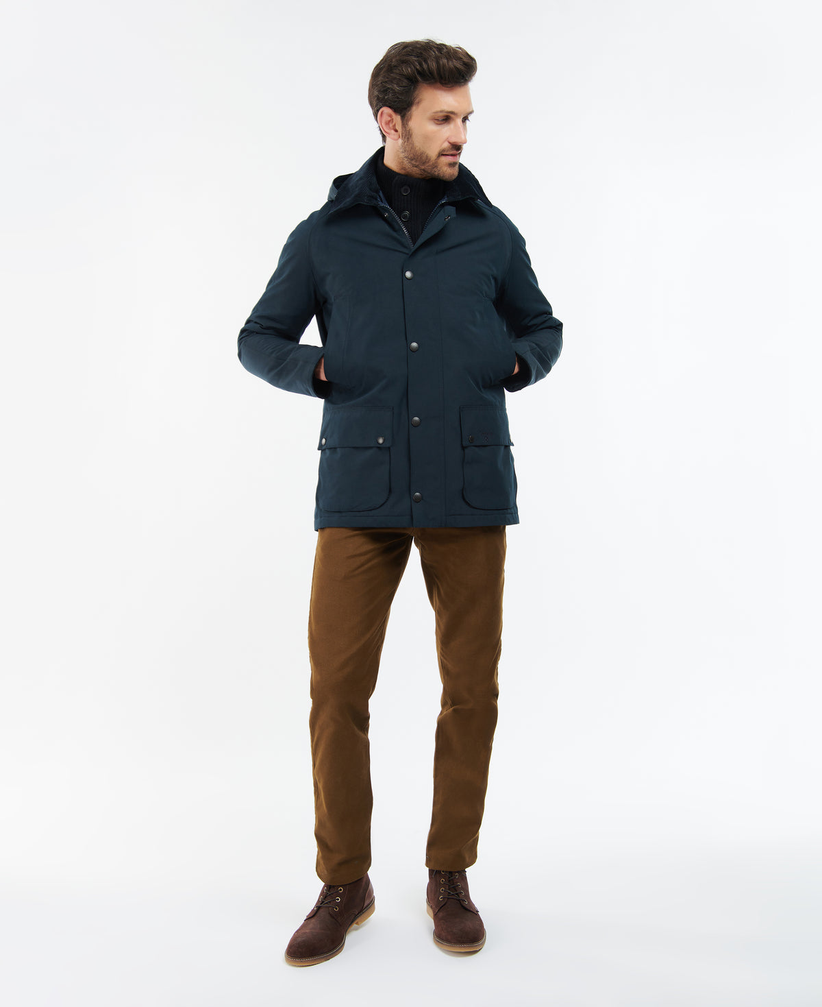 An image of the Barbour Winter Ashby Waterproof Jacket