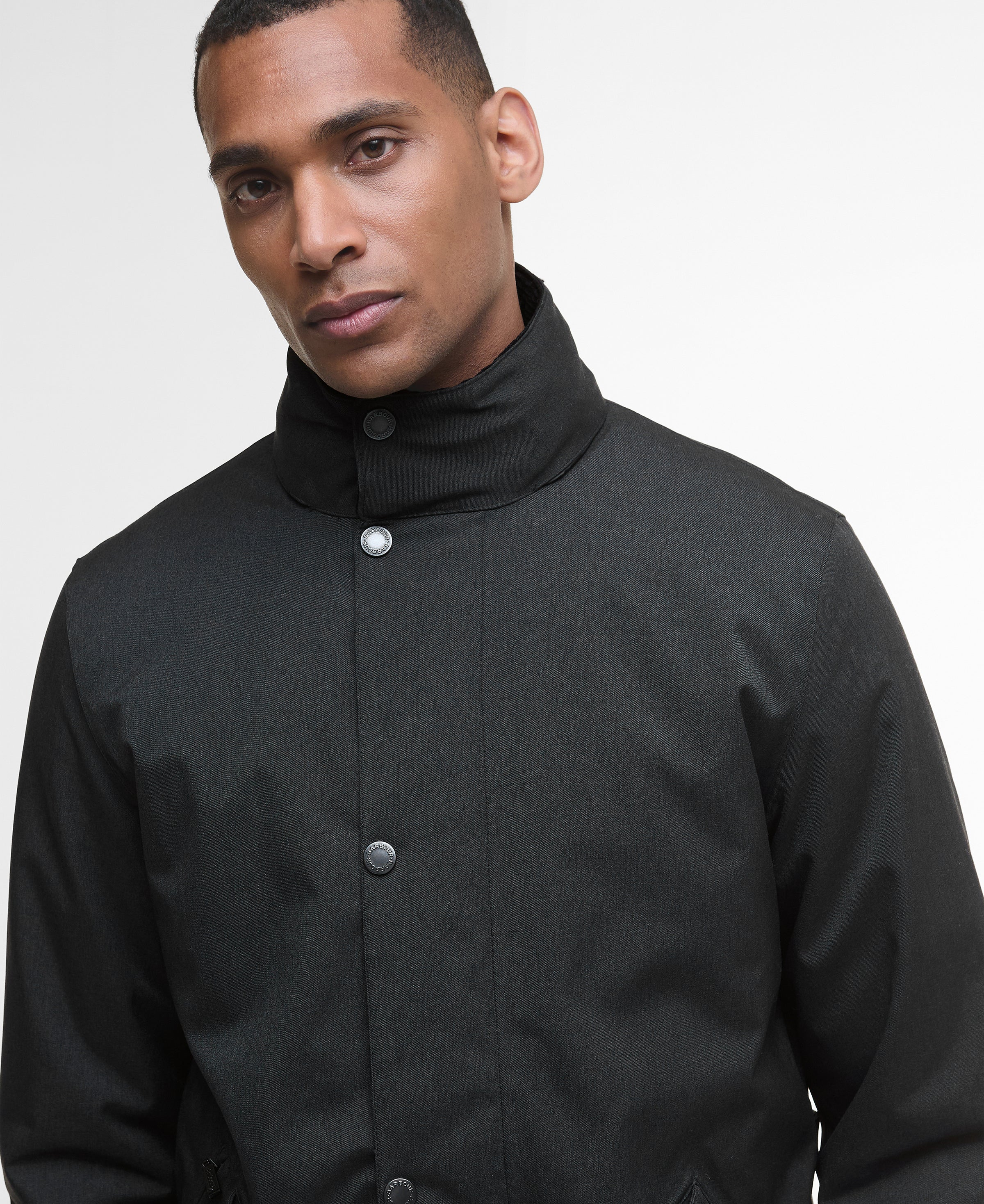 An image of the Barbour Winter Powell Waterproof Jacket