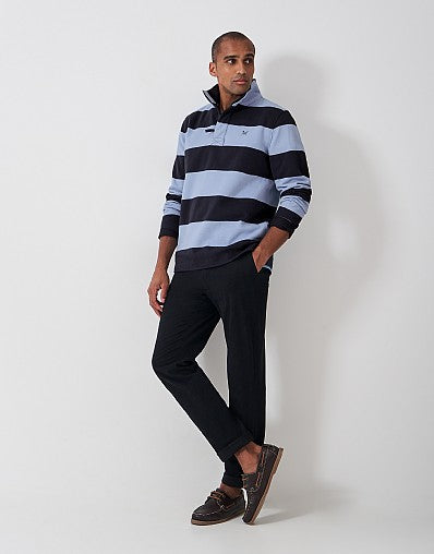 An image of the Crew Clothing Heritage Stripe Padstow Sweatshirt