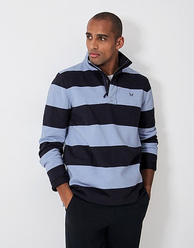 An image of the Crew Clothing Heritage Stripe Padstow Sweatshirt