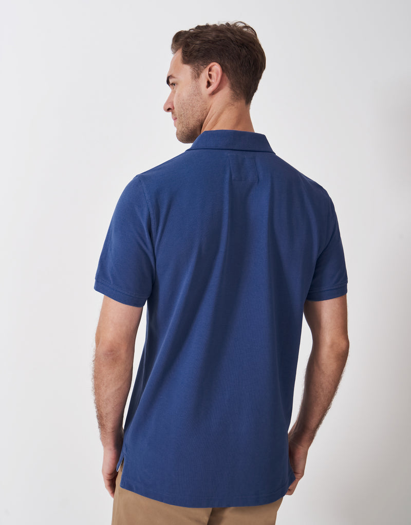 An image of the Crew Clothing Classic Pique Polo