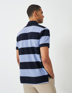 An image of the Crew Clothing Heritage Stripe Polo